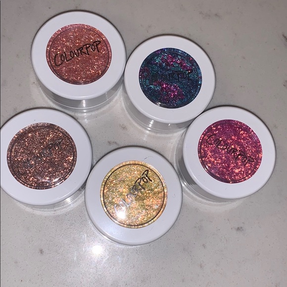 Colourpop Other - Colourpop Super Shock Extreme shadows bundle of 5.
